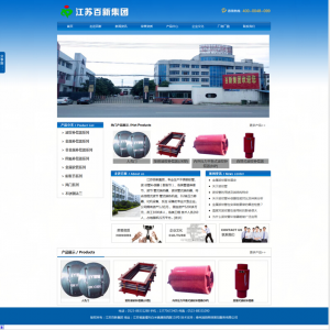 江蘇百新集團 網站建設及托管